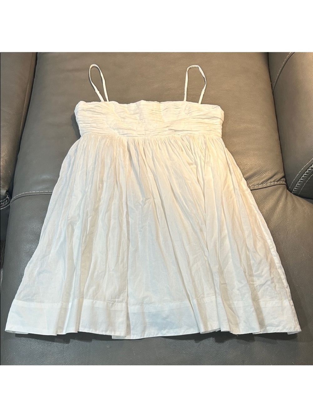 White Spaghetti-Strap Sundress